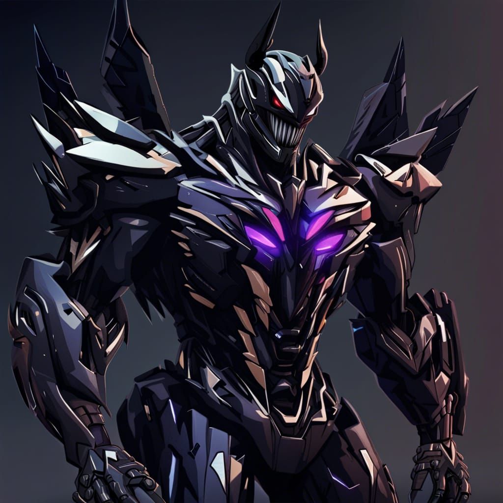 Venom as a Decepticon Transformer