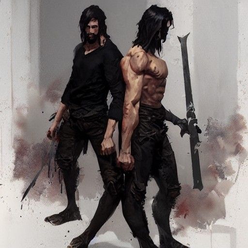 Sinister Modern Cain and Abel by Rutkowski