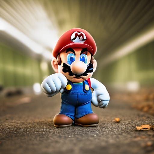 Super Mario: Professional Photography with Bokeh