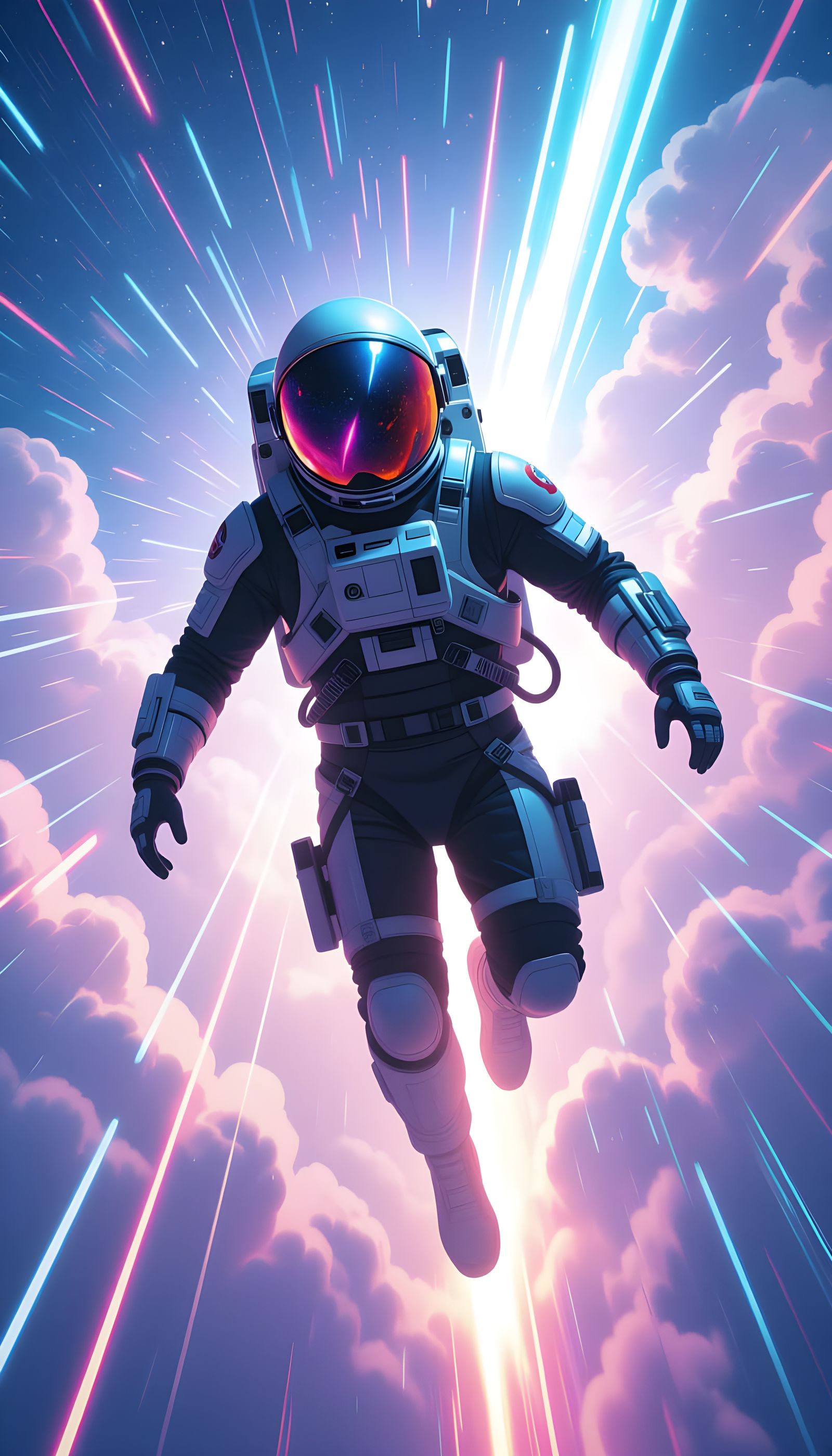 Astronaut at Light Speed