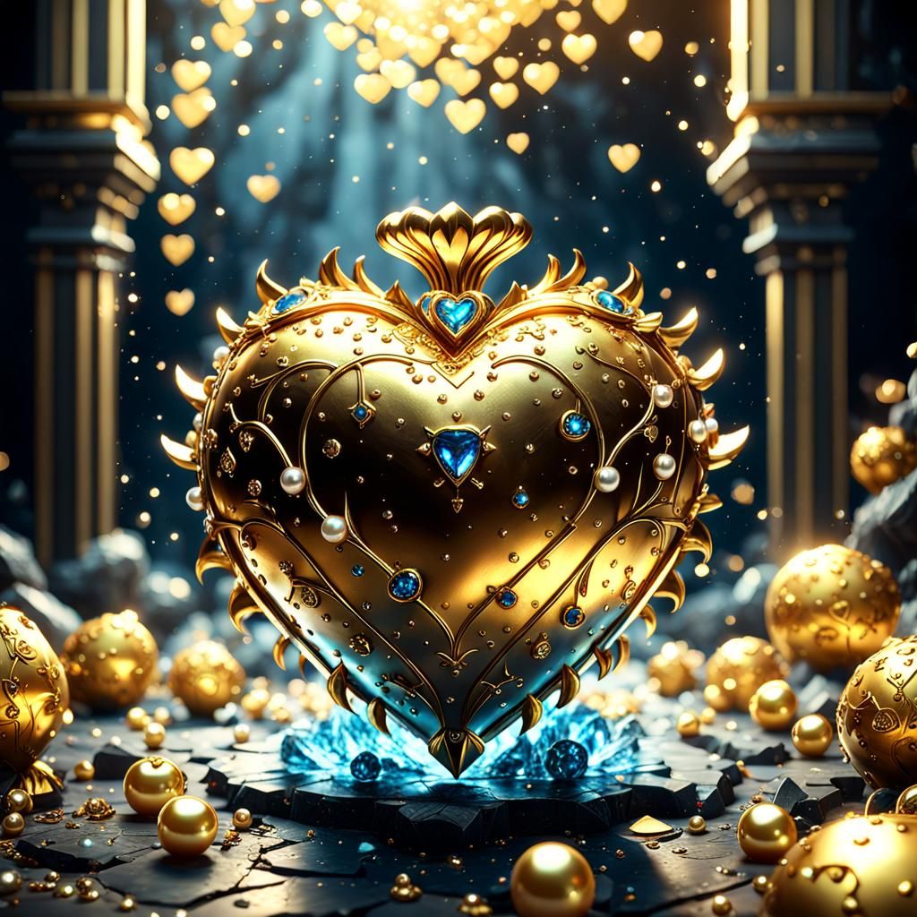 Golden Heart: Voluminous 3D Game Cinematic Masterpiece
