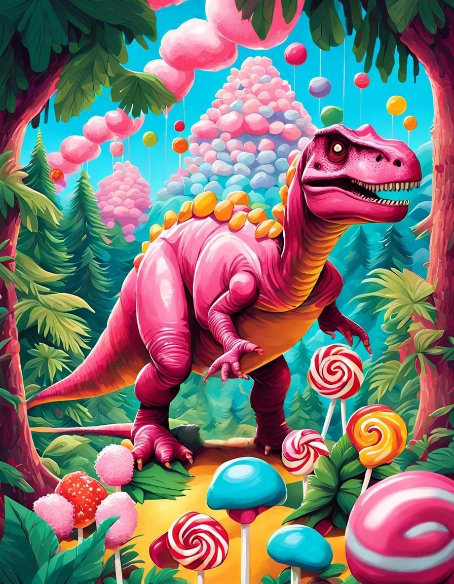 Jurassic Candy World.