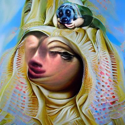 AI Image of the Virgin Mary