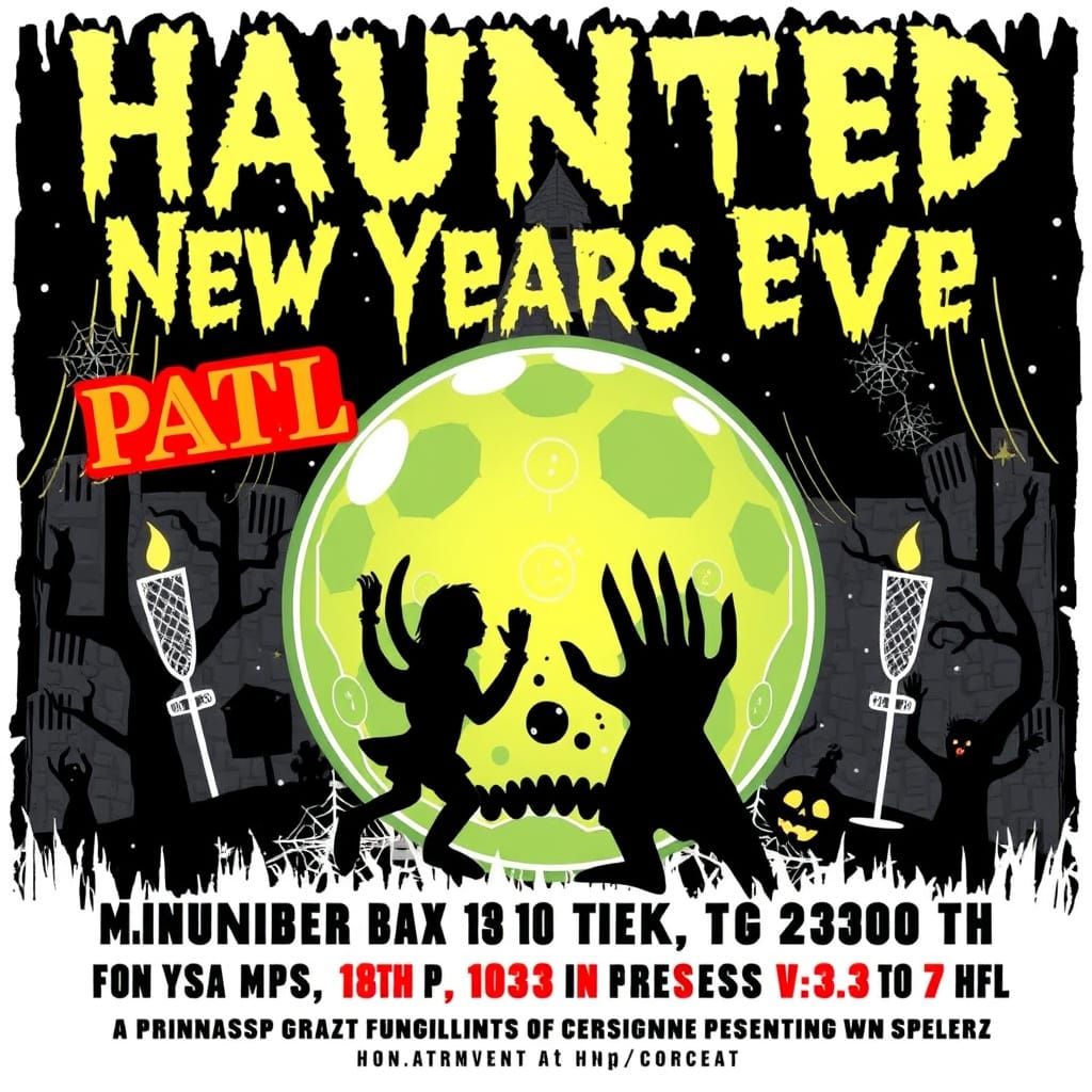 Haunted New Years Eve Ball Party