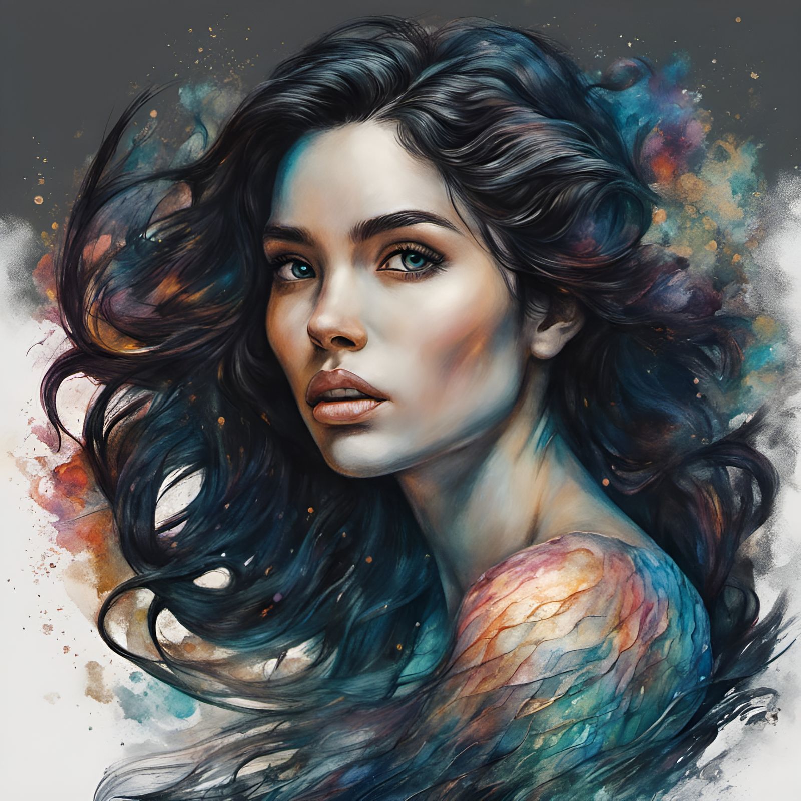 Mermaid Portrait