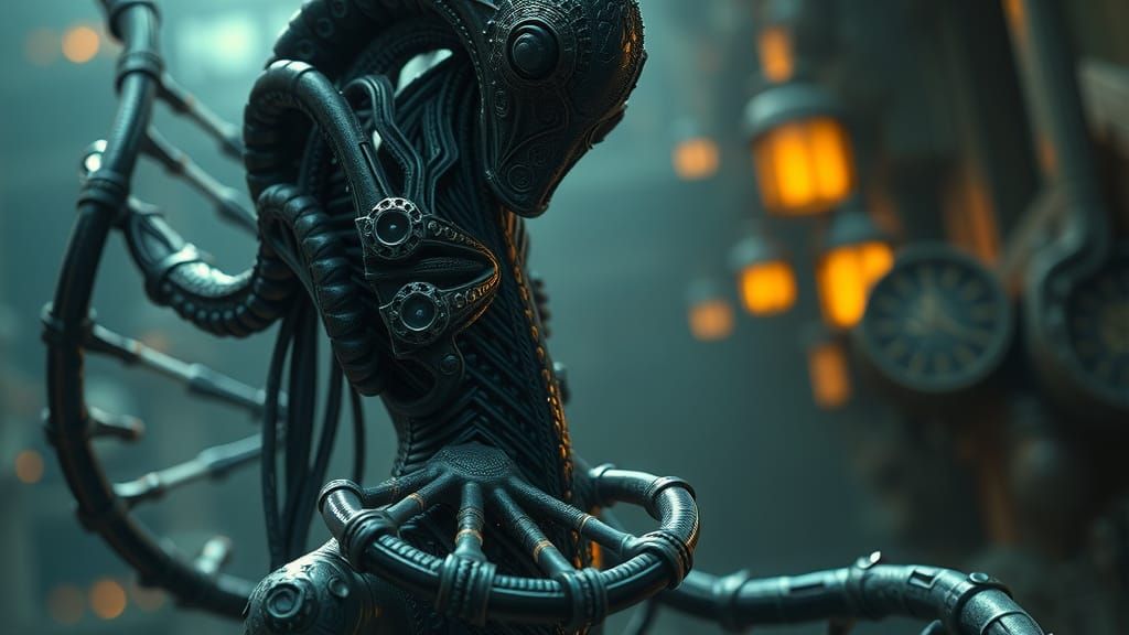 Full body female DNAlien