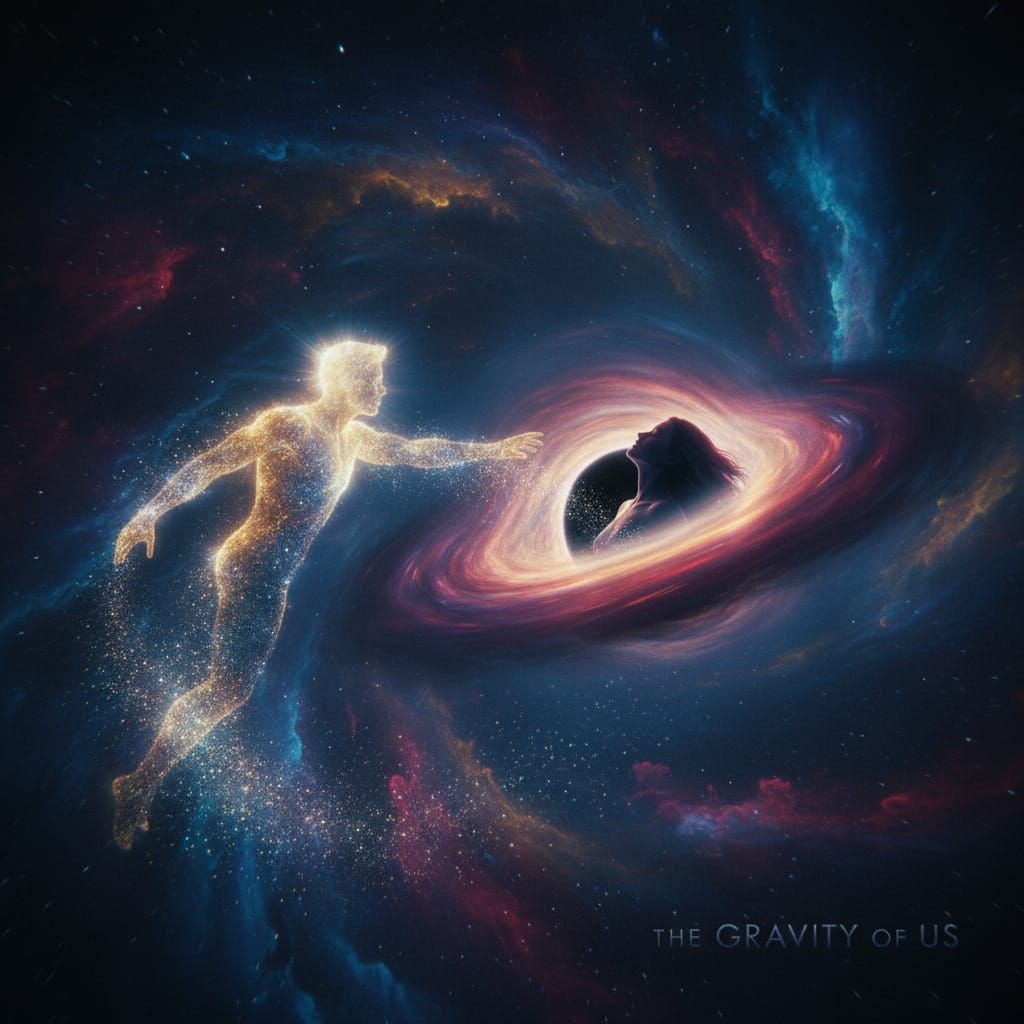 Cosmic Allegory of Toxic Love: Star's Energy Consumed by Bla...