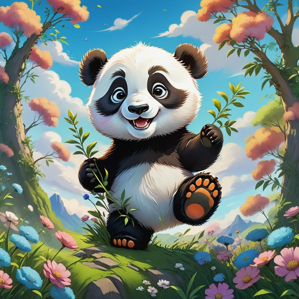 An acrylic sketch portrait by Chris Riddell and Skottie Youn...