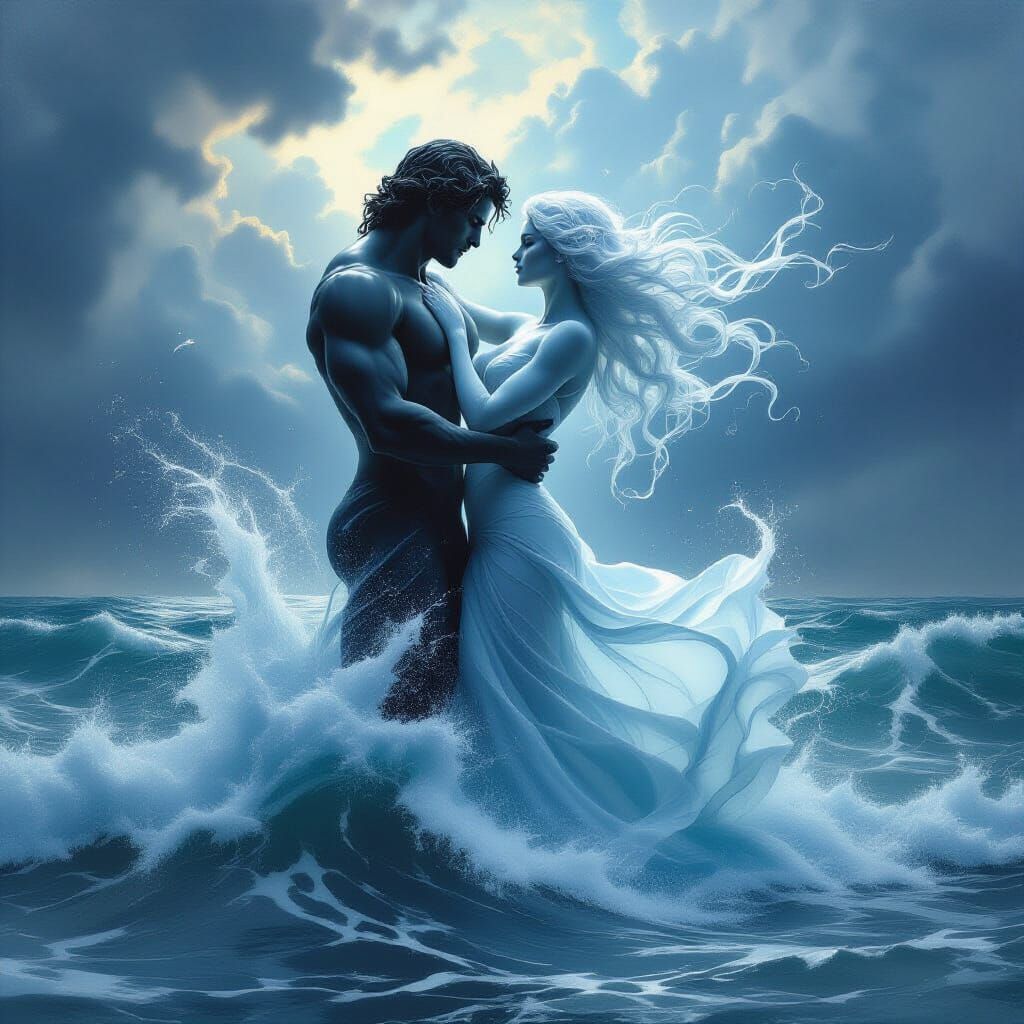 Water and Wind Dance in Renaissance Style