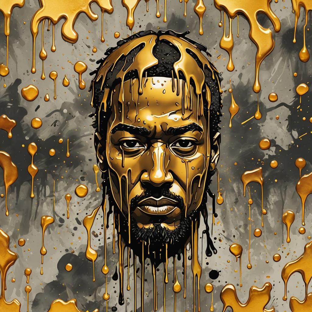 Honey Wu Tang Clan Logo Vector Portrait