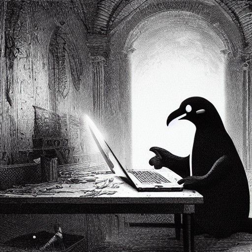 Pingu Codes Python: Doré and Rutkowski Style