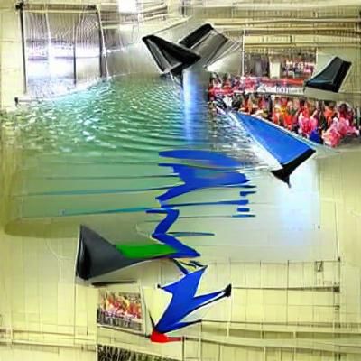 Laminar Flow Visualizes Stock Market Crash