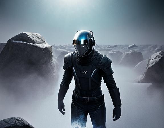 Cryopunk Superhuman in Combat Arena, Digital Comic