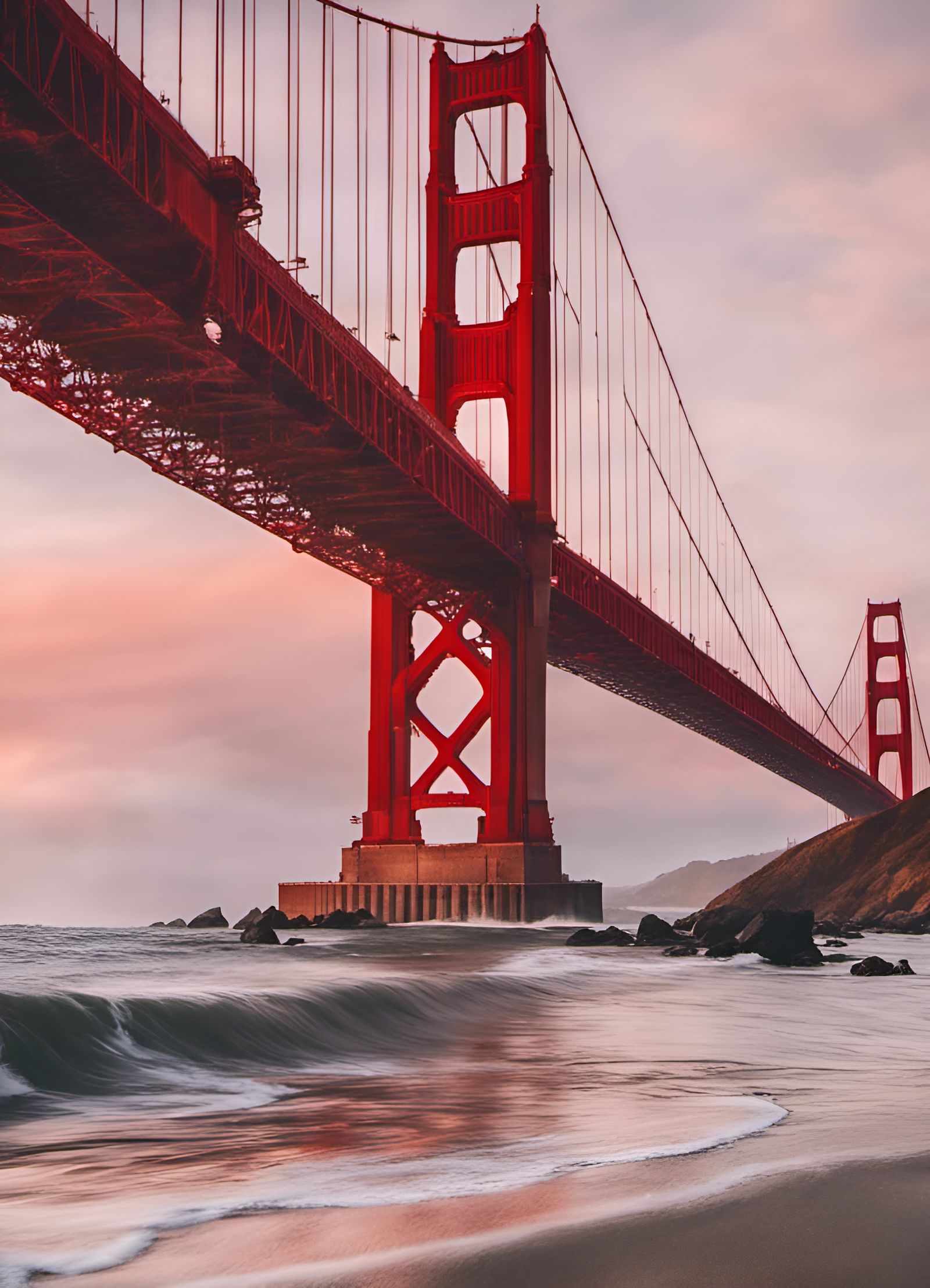 Golden Gate Bridge: American Barbizon School Style