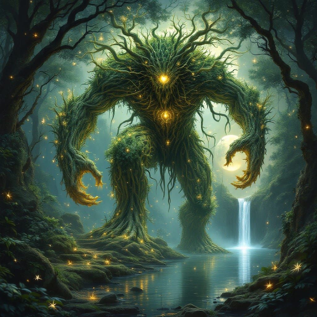 Ethereal Guardian of the Whispering Forest