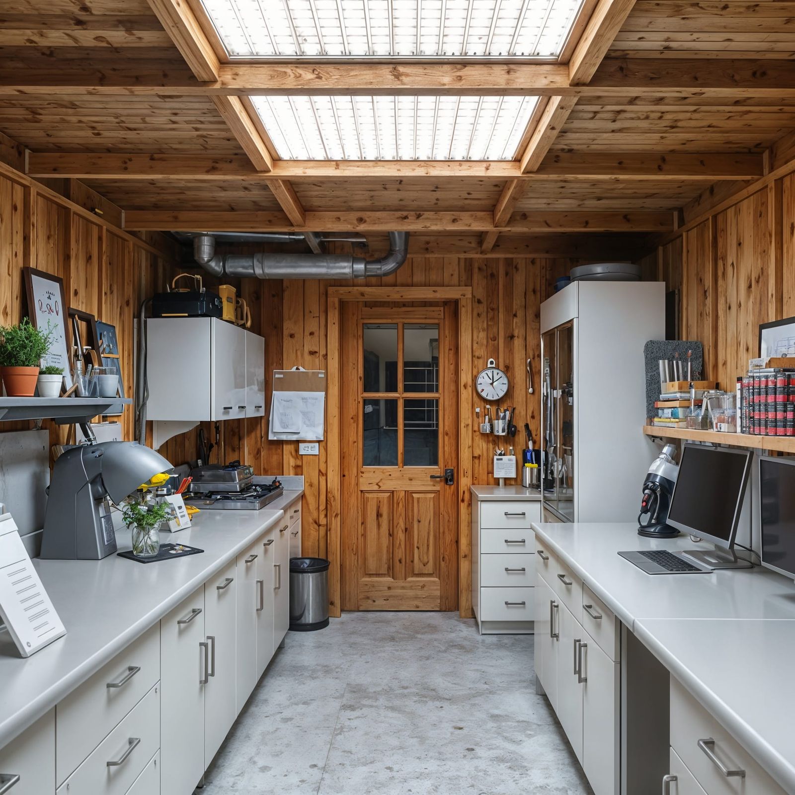 Shed Laboratory Scene