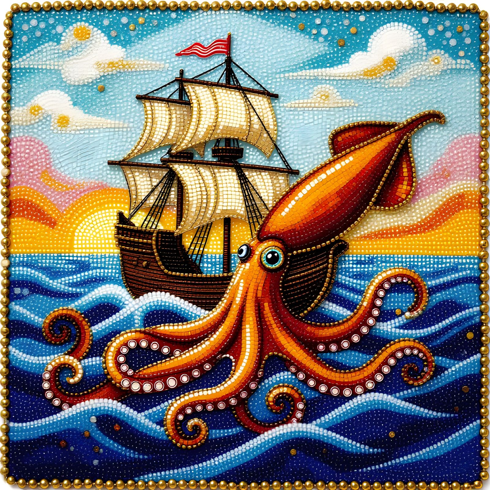 Did someone order squid rings?