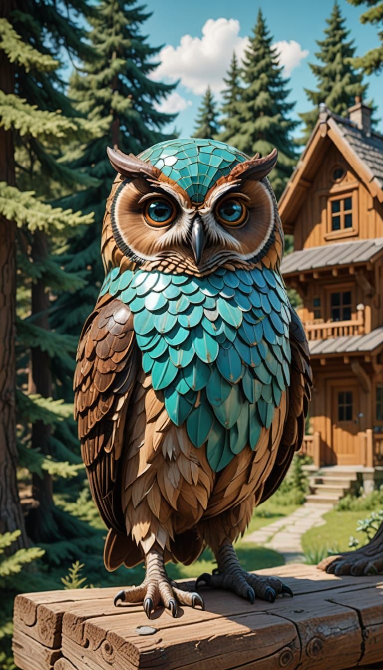 Mystical Wizard in Whimsical Bara Anime Style