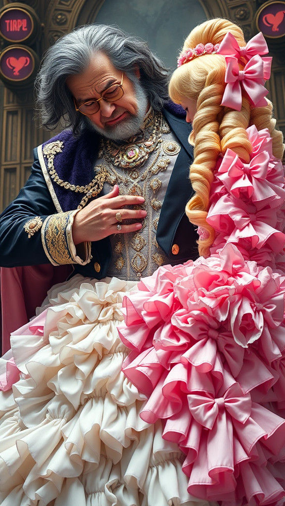 King Buttons Bride's Corset in Steampunk Fantasy