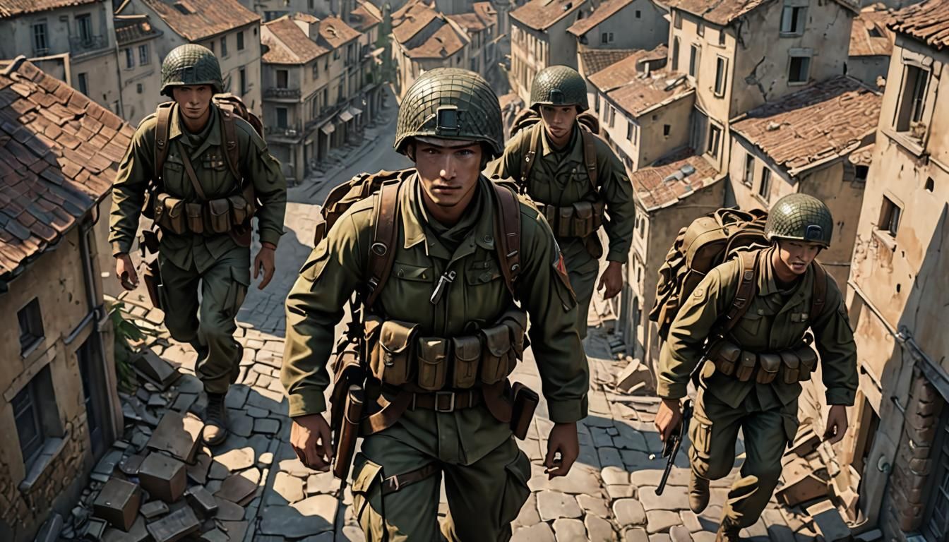 WW2 Paratroopers