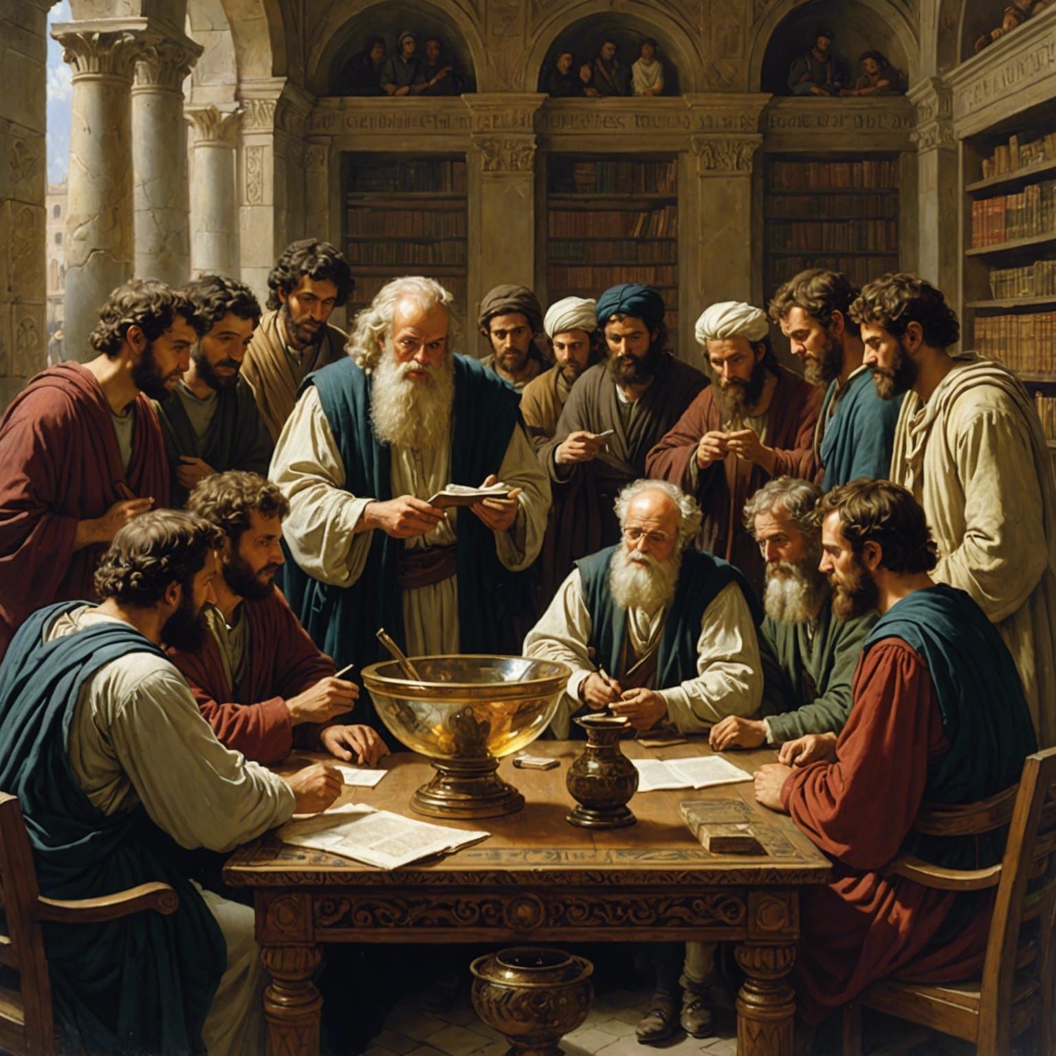 Alexandrian Scholars Demonstrate Archimedes Principle