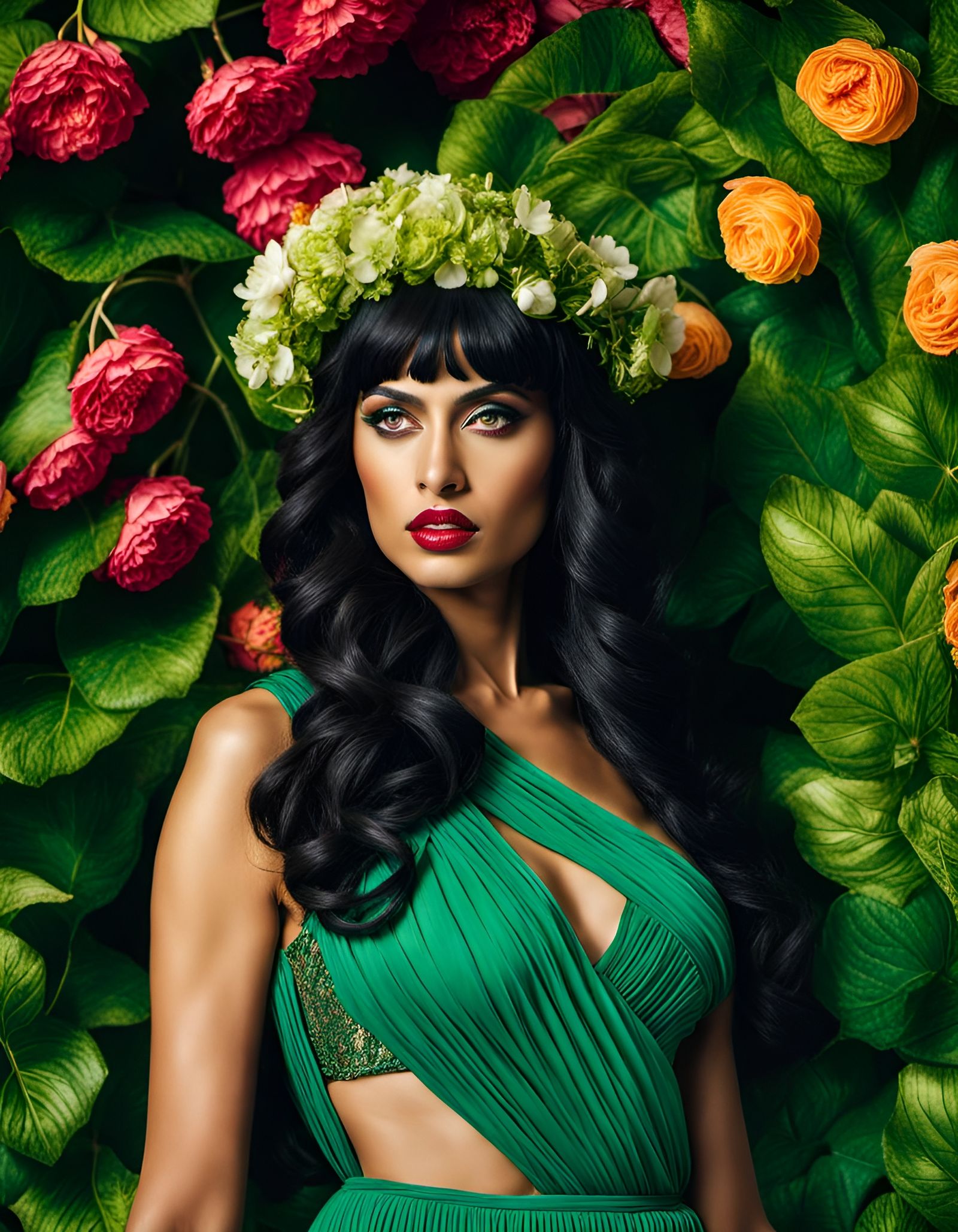 Jameela Jamil as Persephone, Greek Goddess