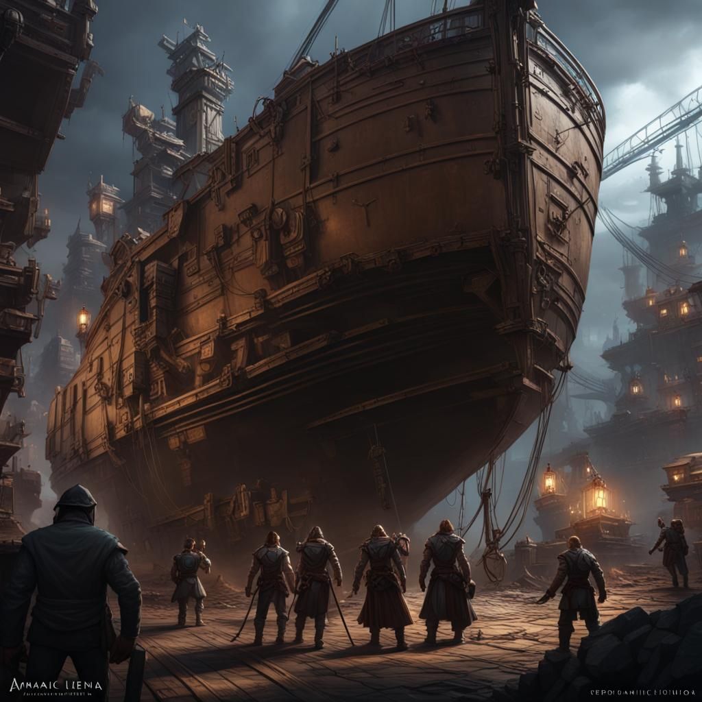 Next Generation Leaders: Dark Fantasy Concept Art