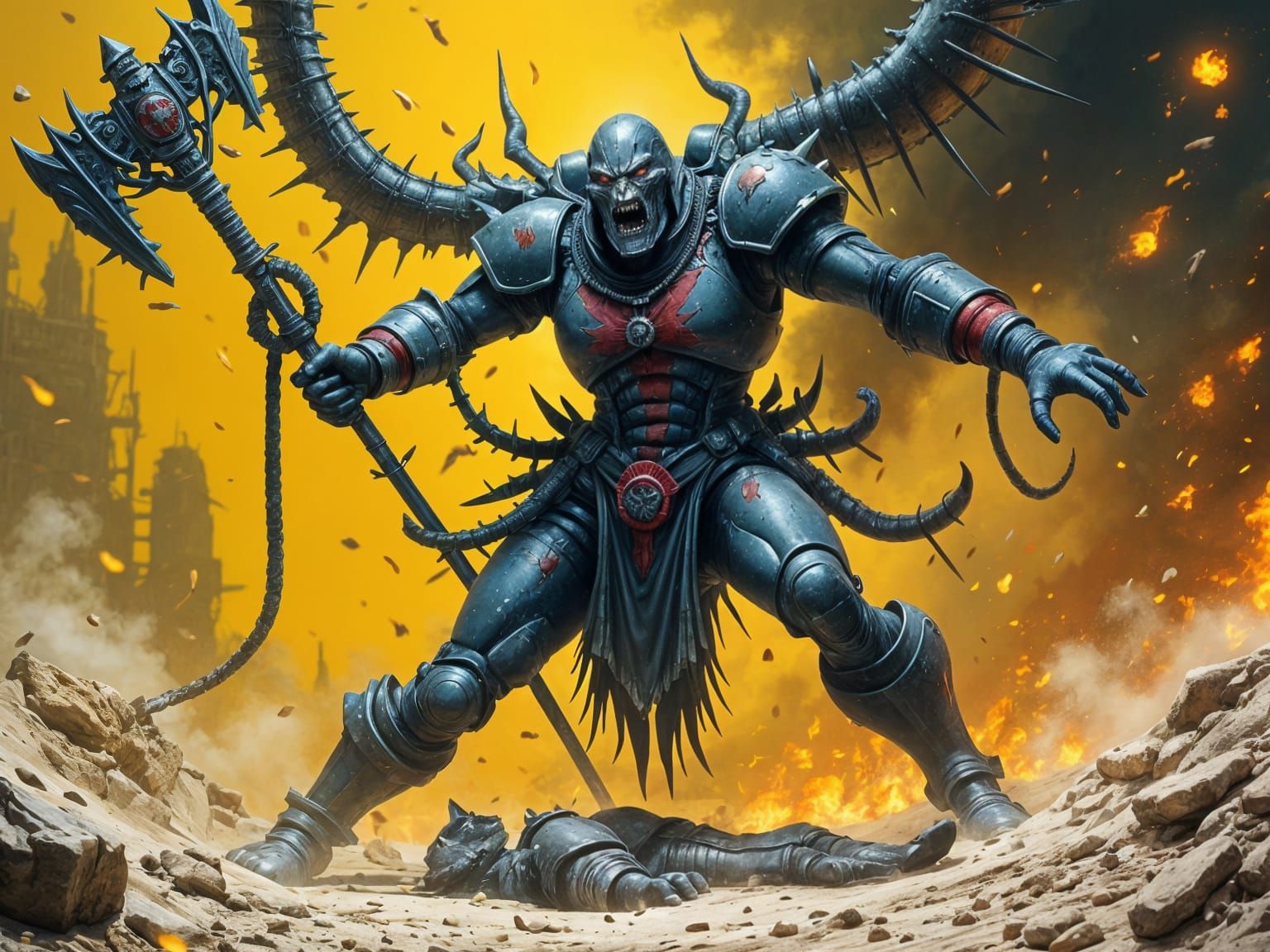 Loyal Space Wolves Obey Emperor's Will