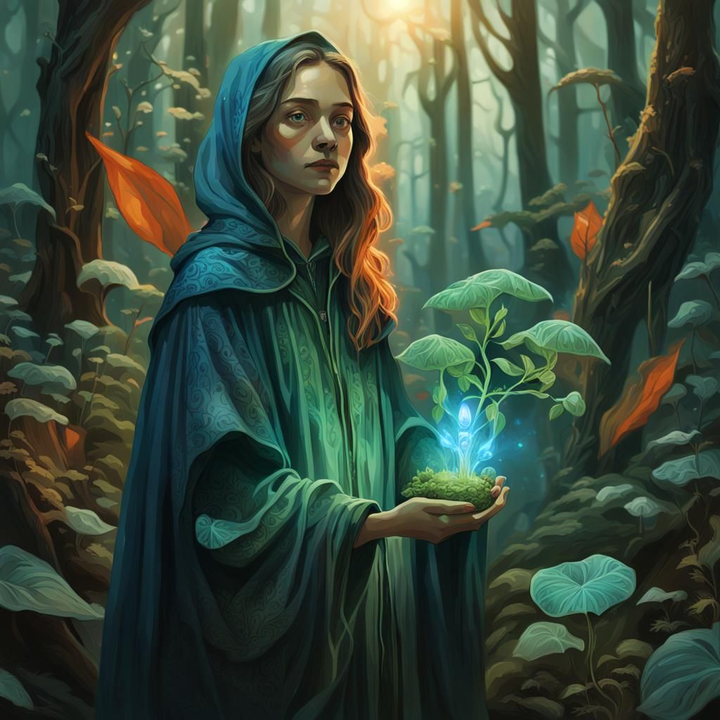 Eco-Activism Concept Art in Fantasy Realism