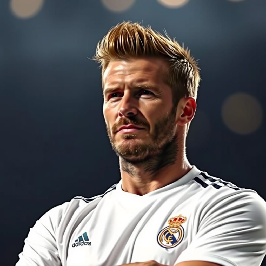 David Beckham Portrait