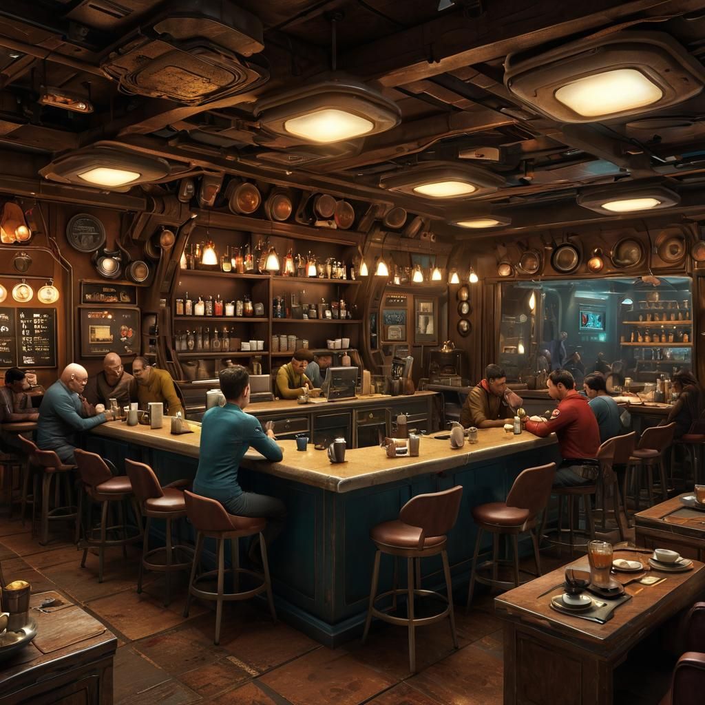 Star Trek Ten Forward: Alien Coffee Bar