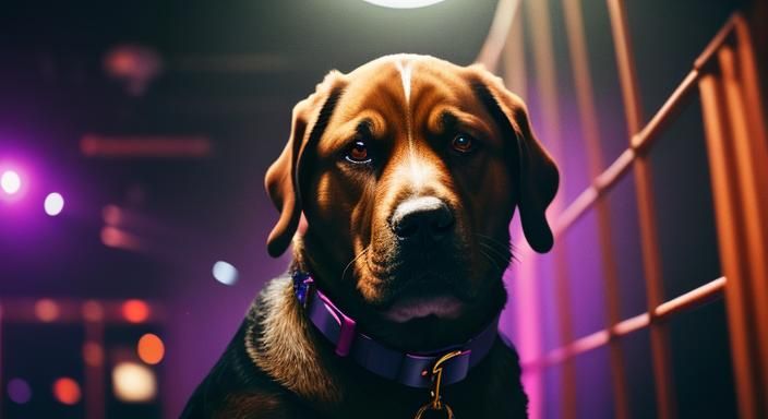 Man in Cage: Cinematic Nightclub Photography