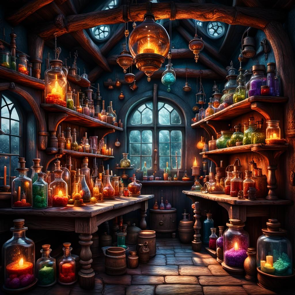 Magical Witches Alchemy Lab