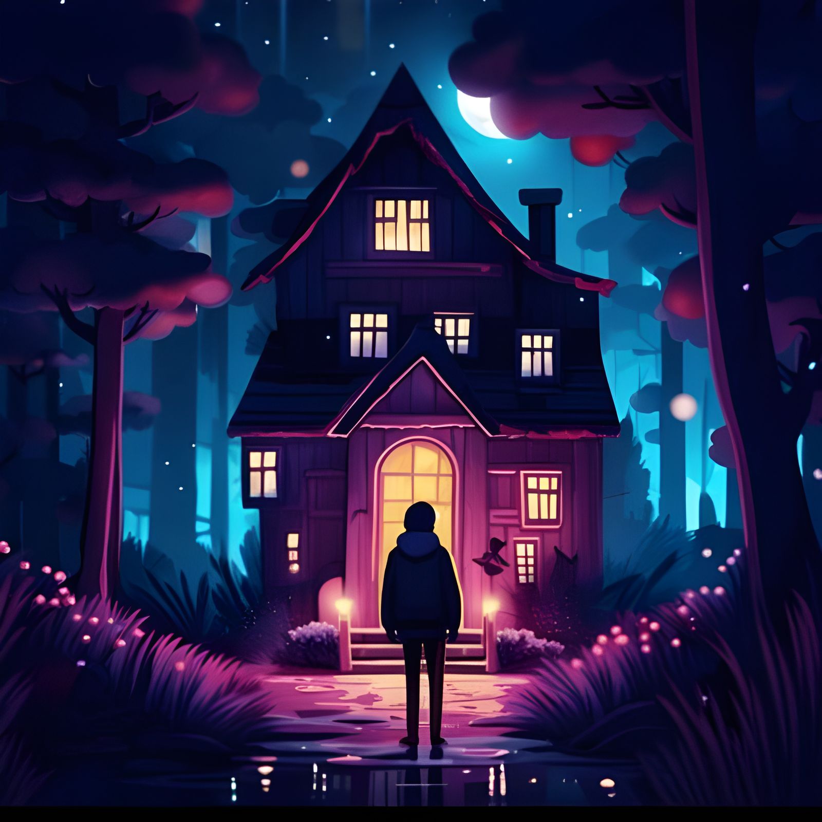 AI Generated Haunting Image