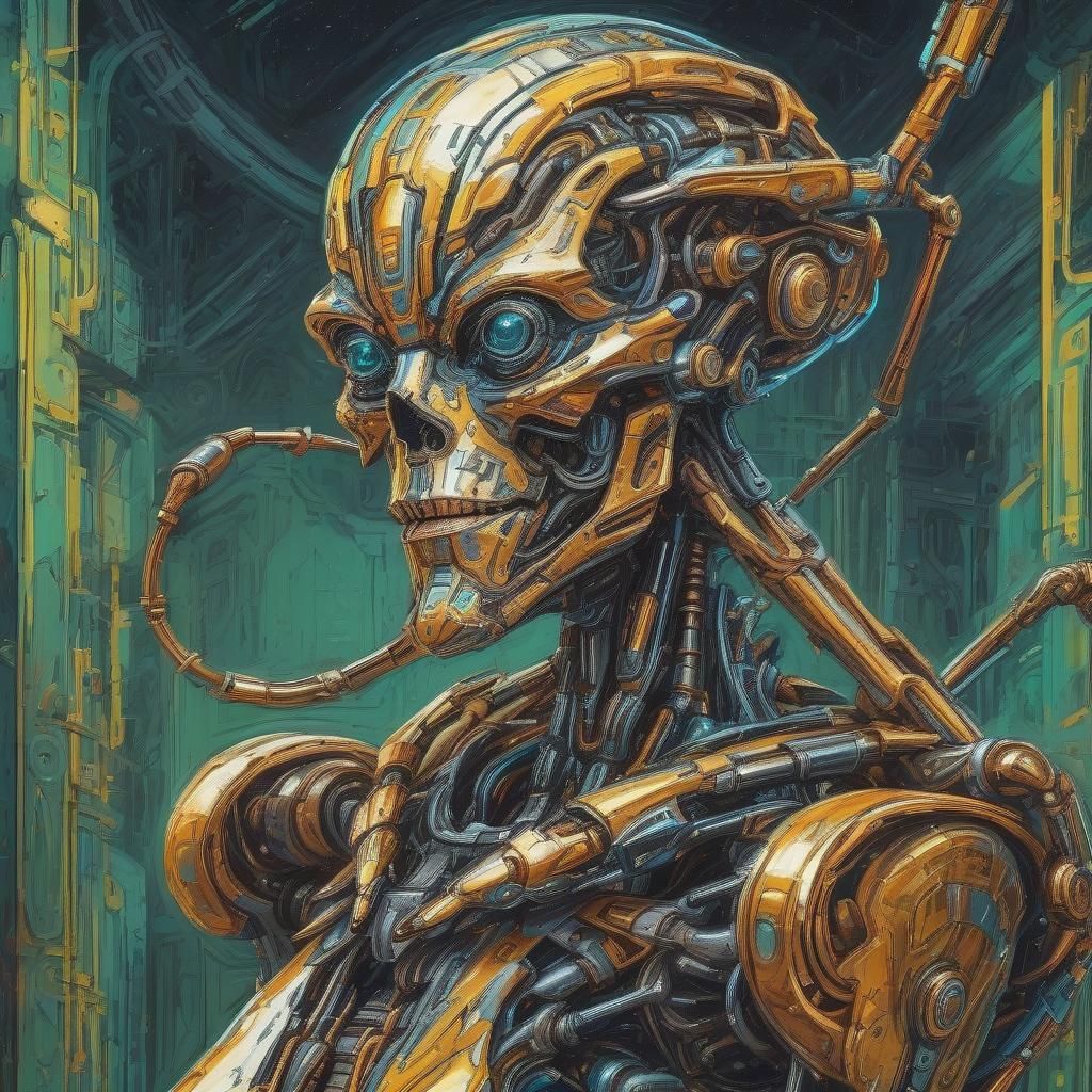 Expressionist Alien Exoskeleton Exorcism