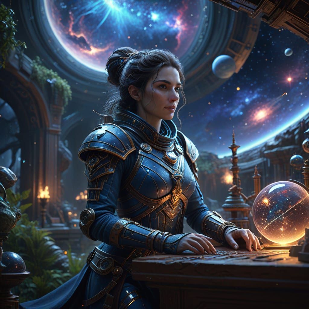 National Woman Astronomers Day Concept Art