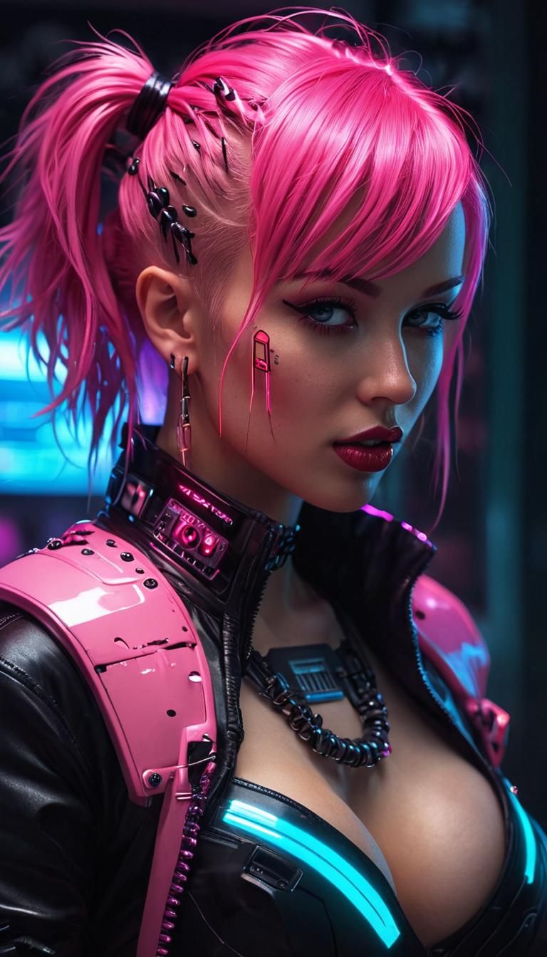 Cyberpunk Clubber