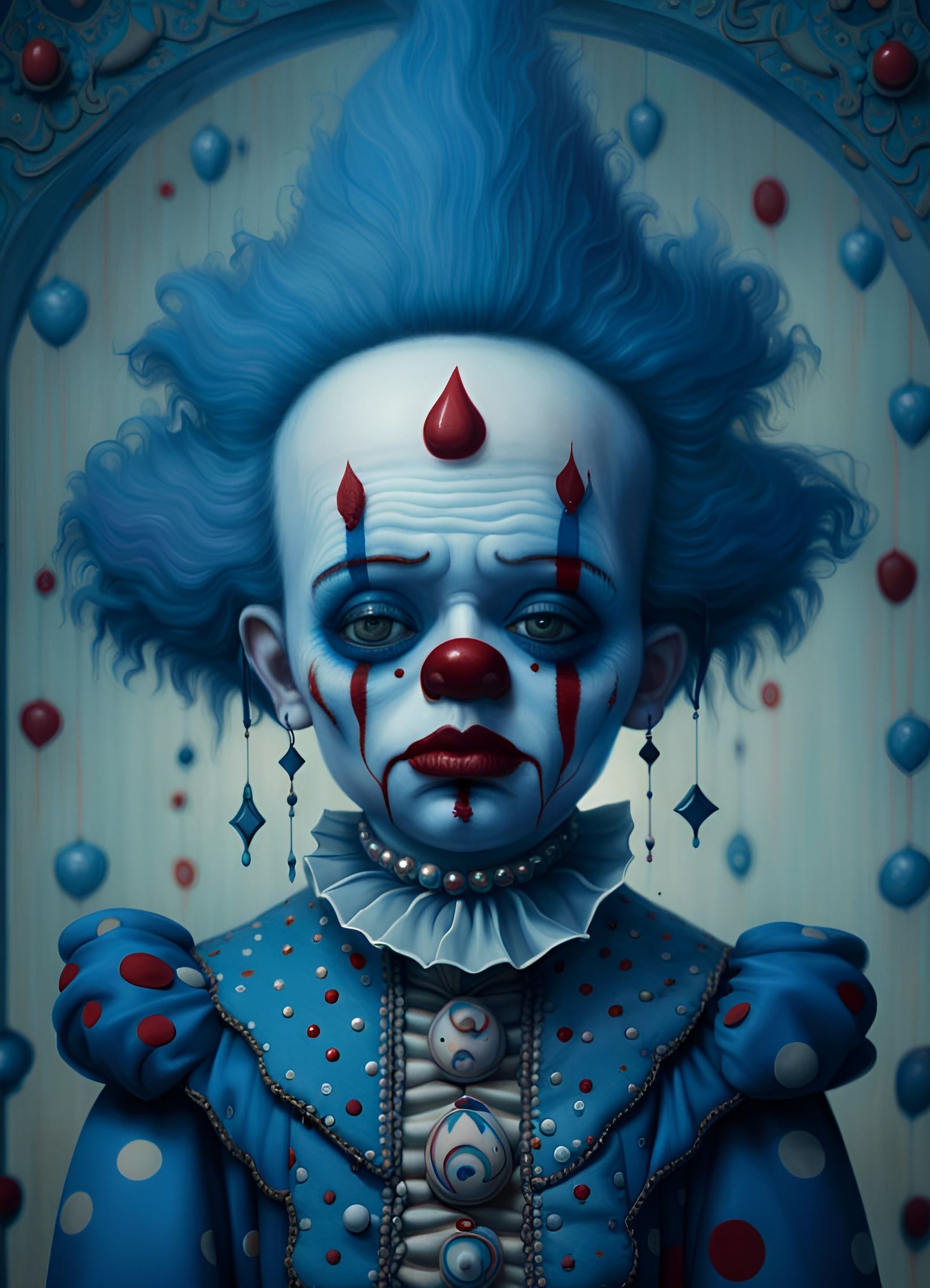 Sad Clown is Blue