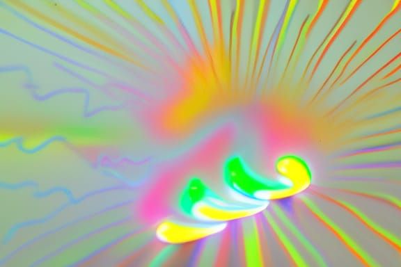 Mysterious Gossamer Neon Lights