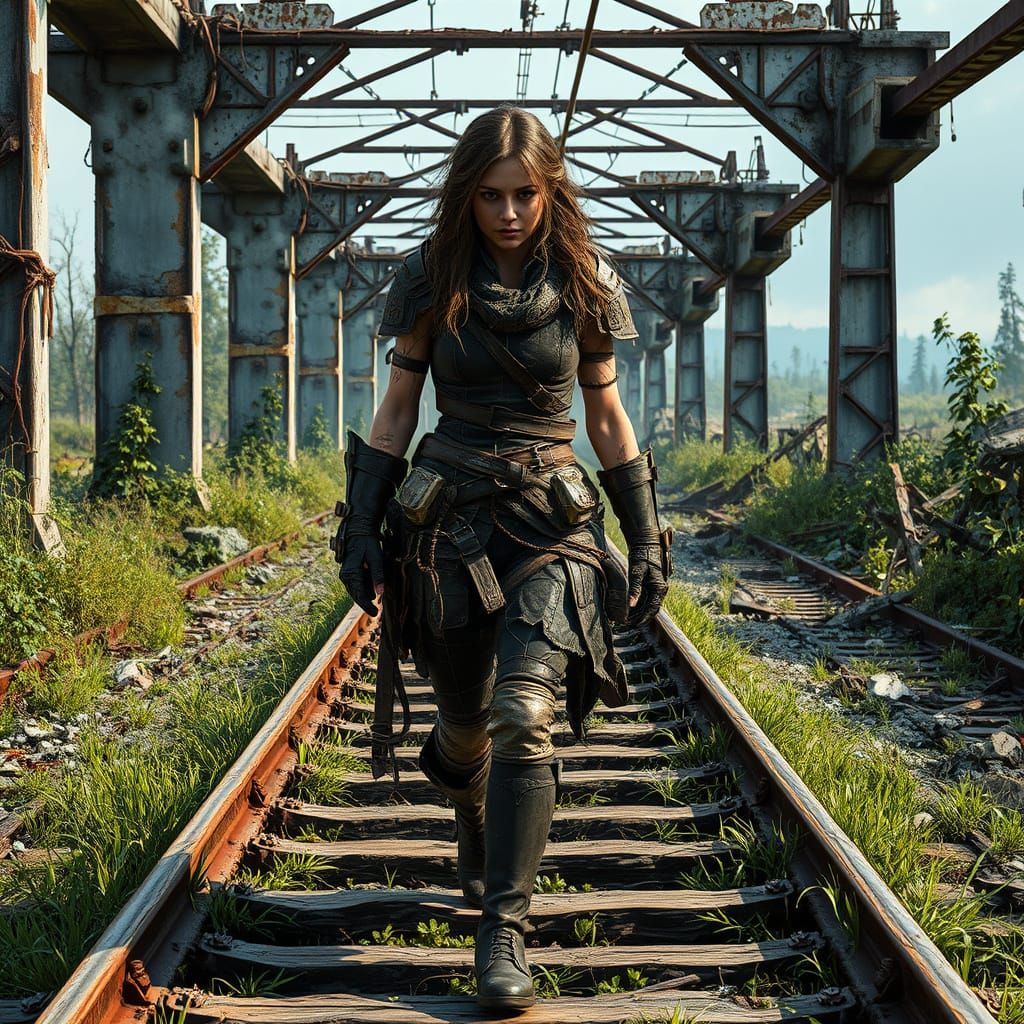 Surviving the Ruins in a Gritty Post-Apocalyptic World