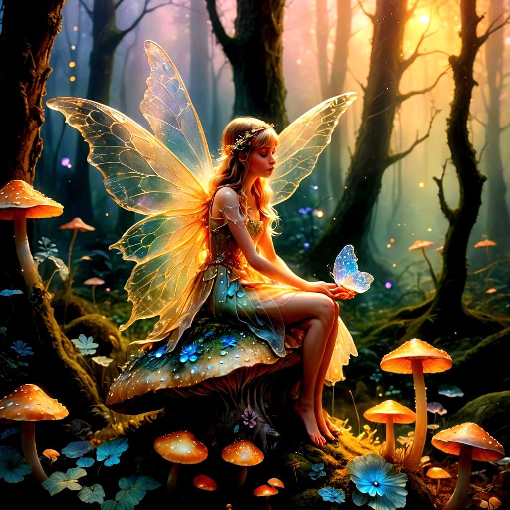 Magical Stardust Dreamscape in Ethereal Fantasy Style