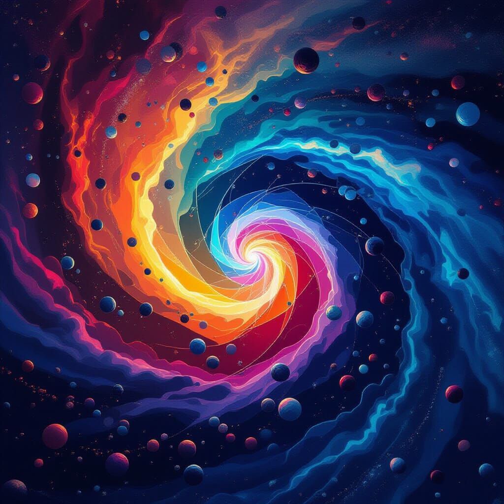 Magnetized Particles in Swirling Vortex