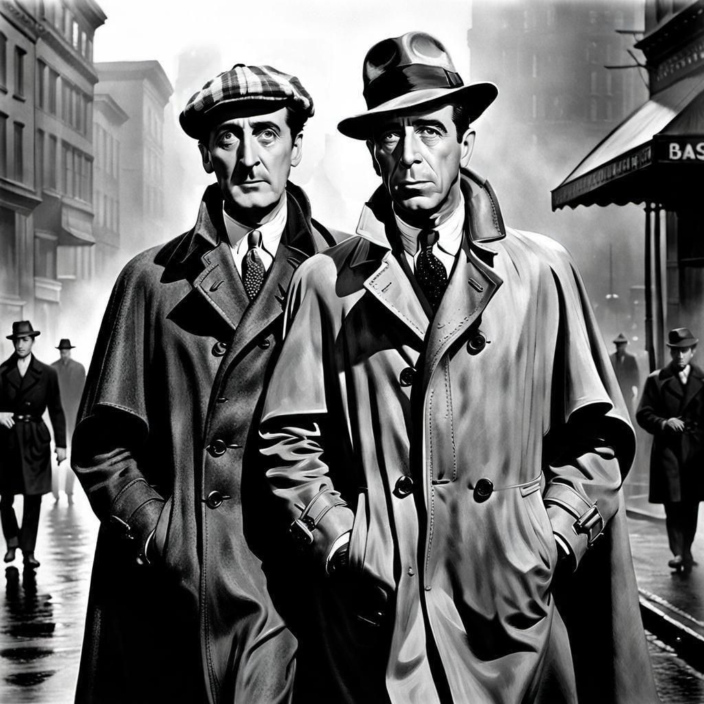 Sherlock Holmes in San Francisco: Film Noir Style