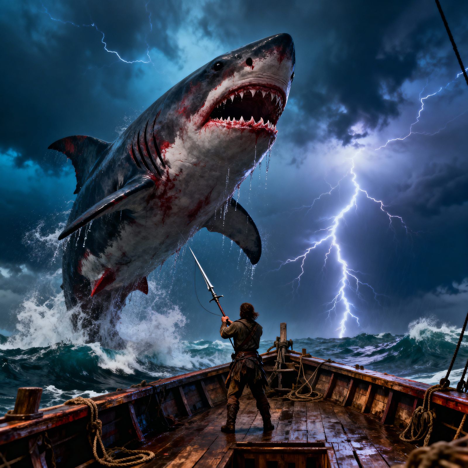 Epic Cinematic Hunt for Blood Shark