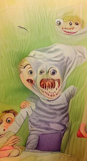 Terrifying Children's Book Illustration