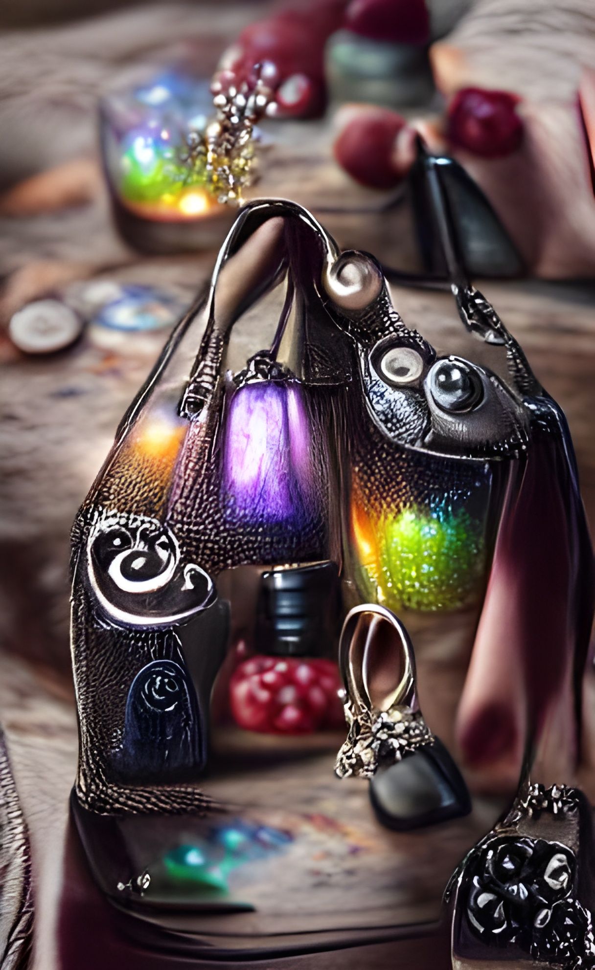Magical Charms Radiate From Enchanted Bag