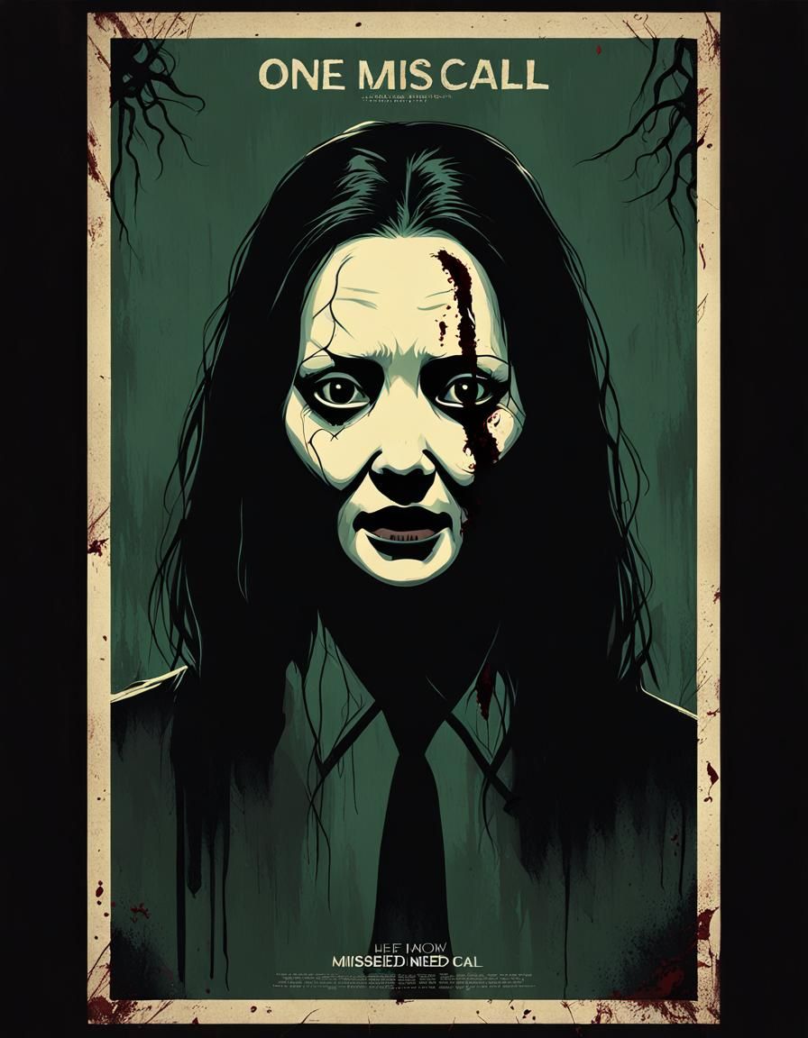 Reimagined Horror Movie Poster, Unsettling and Detailed
