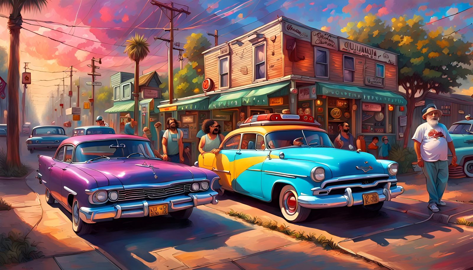 Cheech & Chong Low Rider, Disney Style