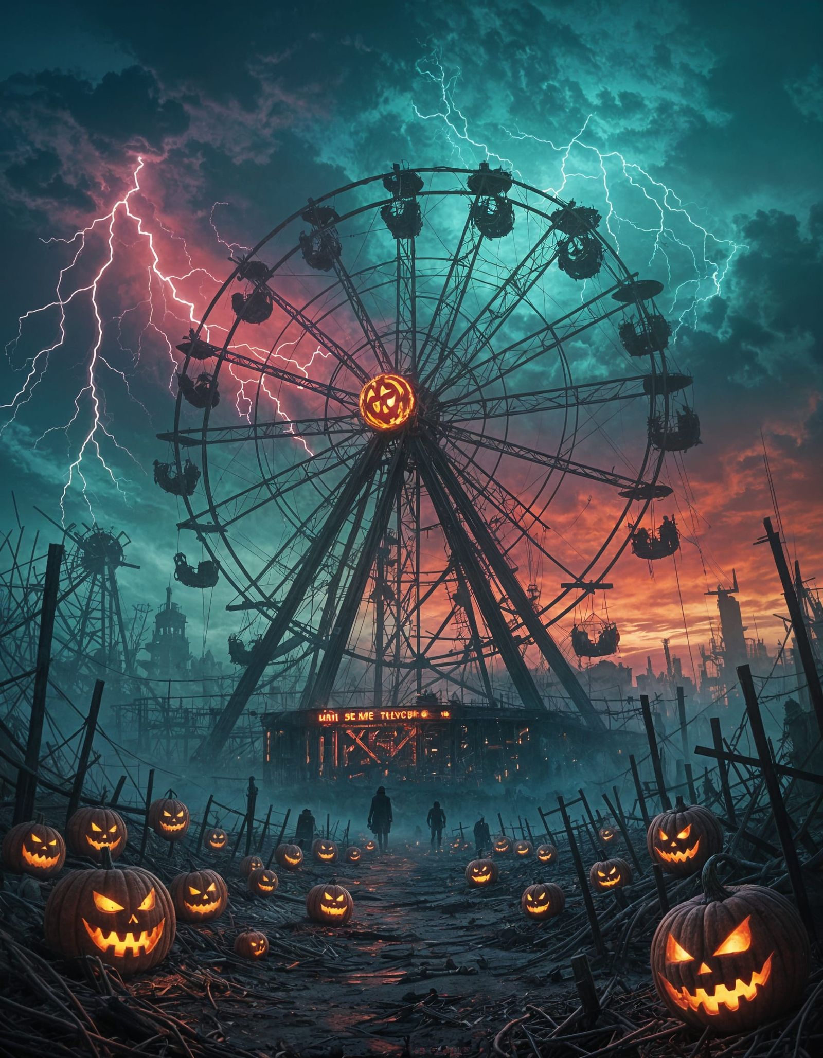 Nightmare Carnival with Soul Ferris Wheel