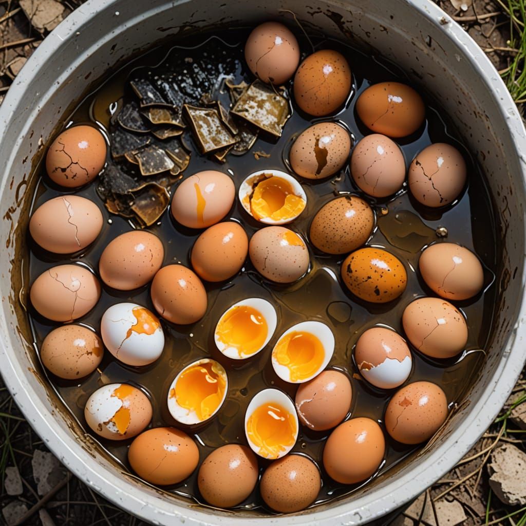 Bucket of Rotten Eggs and Rancid Fish